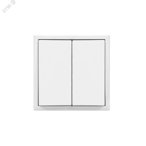 Выключатель 2-кл. ArtGallery (сх. 5) 10AX механизм лотос SE GAL001351