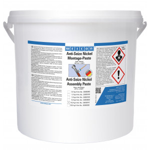 wcn26050910, 10000190 WEICON Anti-Seize Монтажная паста Никель (10 кг) для экстремальных условий использования. Устойчива