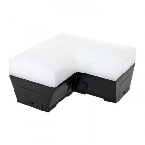 Фигурный коннектор для светодиодных линейных светильников ДБО-L черный 8Вт 6500К IP20 LUMA EKF LBL-L-8-B-6500