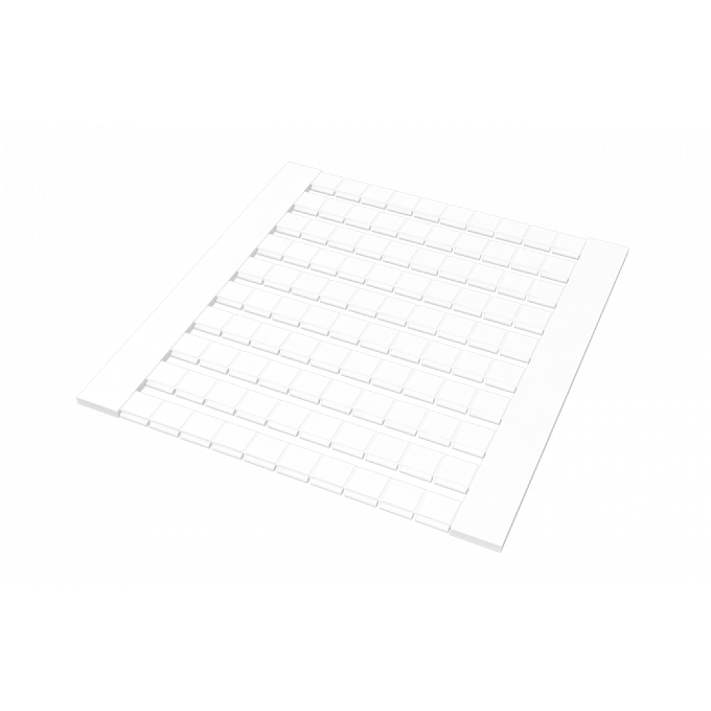 Изображение товара Маркировочные шильдики для клемм TU/TP/TC 4 мм кв 100 шт