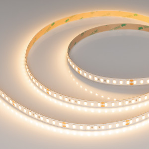 Лента ULTRA-C126-10mm 24V Warm3000 (14.4 W/m, IP20, 5630, 5m) 040222, Светодиодная лента ULTRA-C126, открытая IP20. Светодиоды 5630, 126 шт/м (630 шт на 5 м), белая плата, ширина 10 мм, скотч 3M. Цвет ТЁПЛЫЙ 3000 K, цветопередача CRI>80, угол 120°. Питание 24 В, мощность 14.4 Вт/м (72 Вт на 5 м). Размеры 5000x10x1.4 мм. Мин