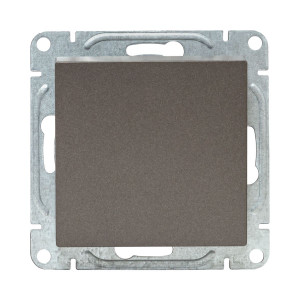 Механизм выключателя, одноклавишный, перекр-стный, мокко Эпика EKF UP1-SWM-12