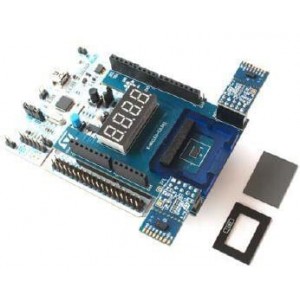 P-NUCLEO-53L0A1, Optical Sensor Development Tools VL53L0X Nucleo Pack - Includes VL53L0X Expansion board and STM32F401RE Nucleo