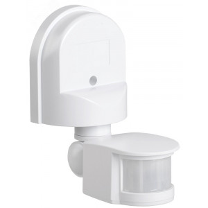 Детектор движения ДД 008 1100Вт угол обз. 180град. дальн. 12м IP44 бел. LDD10-008-1100-001