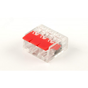 Клемма универсальная компактная 3-проводная (DIY упаковка 5 шт) 32418