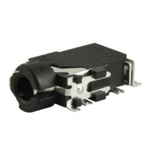 SJ2-2555A-SMT-TR, Телефонные разъемы 2.5mm SMT low profle 5 conductor 0 switch