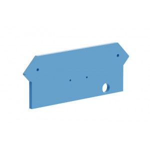 Боковая крышка 215104, Крышка боковая, для клемм TA1.5-2-2, цвет: оранжевый