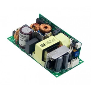 EPP-150-15, AC-DC, 100Вт (вент. 150Вт), ККМ, вход 90…264V AC, 47…63Гц /127…370В DC, выход 15В/6.7A (вент. 10А), рег. вых 14.7…15.75В, изоляция 3000В AC, открытая плата 102х51х29мм, -30…+70°С, доп. выход 12В/0.3А