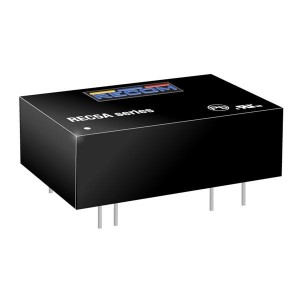 REC5A-2405SW/H2, Преобразователи постоянного тока в постоянный с изоляцией 5W 18-36Vin 5Vout 1000mA DIP24