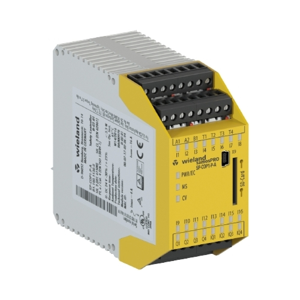 Изображение товара Реле безопасности SP-COP1-P-A Wieland Electric GmbH 20 входов 4 выхода USB