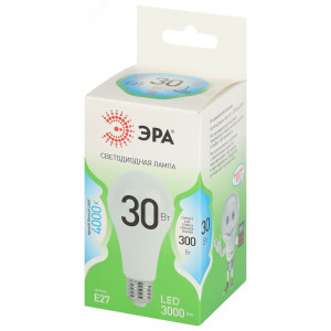 Лампа светодиодная LED 30 Вт 3000Лм 4000К груша нейтральный E27 220-240В LED A65-30W-840-E27 Green Line Б0067144