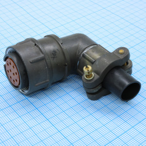 2РМТ22КУН10Г1В1В, Соединитель цилиндрический низкочастотный негерметичный