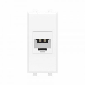Розетка телефонная 1мод. Avanti 