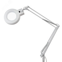 Лупа на струбцине круглая, 8D