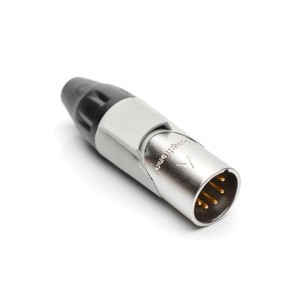 AX5M8M-AU, Разъемы XLR 5P PIN M PLUG GLD W GRY MRK SLEEVE