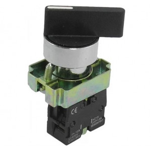 ПЕРЕКЛЮЧАТЕЛЬ XB2-BJ21 ЧЕРНЫЙ 2 ПОЛОЖЕНИ, ПЕРЕКЛЮЧАТЕЛЬ XB2-BJ21 ЧЕРНЫЙ 2 ПОЛОЖЕНИЯ I-0 ДЛИННАЯ РУЧКА