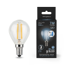 Лампа LED Filament Globe E14 7W 4100K step dimmable 1/10/50 105801207-S