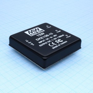 DKE15B-15, Преобразователь DC/DC, на печатную плату, 15 Вт