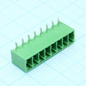 15EDGRC-3.81-09P-14-00A(H), Разъемный клеммный блок на плату, 9 контактов. Серия 15EDGRC-3.81