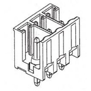 284518-4, Съемные клеммные колодки 4P TERMIBLOK HDR DIR MODULE