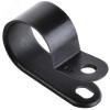 Скоба крепежная 16мм нейлон. черн. (уп.50шт) USK11-16-050-K02