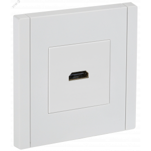 FORTE&PIANO Розетка HDMI FP240 белый IEK FP-H10-K01