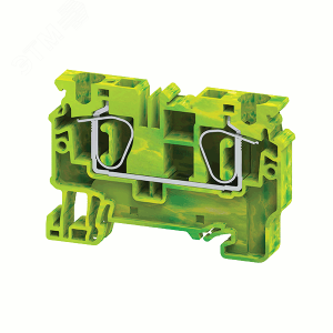 Клемма заземляющая пружинная OptiClip CXG-6-PE-I-(0,2-6)-PEN (100шт) 289761