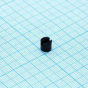 B322010, Колпачок диаметр 6 мм для тактильнаой кнопки черный