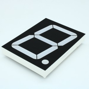 FYS-40011DUE-11, 1 разрядный индикатор  101.6мм/оранжевый/625нм/60-120мкд/ОА