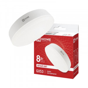 Лампа светодиодная LED-GX53-VC 8Вт таблетка 4000К нейтр. бел. GX53 760лм 230В 4690612020730