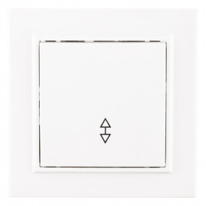 Переключатель проходной 1-кл. СП Минск 10А IP20 бел. Basic ERV10-025-10