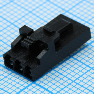 50579403, Корпус разъема RCP 3 контакта шаг 2.54мм монтаж на кабель пакет