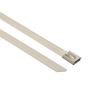 Хомут AISI 304 из нержавеющей стали, 4.6x150 (100 шт.) FlexLock PROxima plc-fl-tss-304-4.6x150