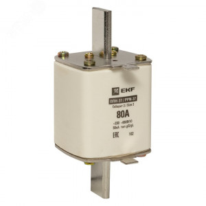 Плавкая вставка ППН-37 400/80А габарит 2 EKF