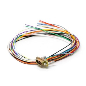 DCDM-15S6E5-18.0K, Соединители D-Sub Micro-D MICRO 15 SKT 18" RBW JACKS