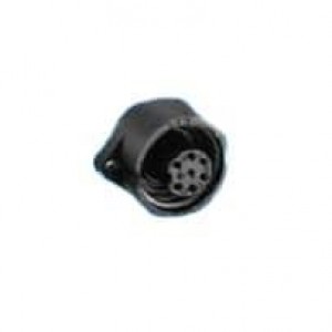 PWF-04PFFS-SC7001, Цилиндрические метрические разъемы 4P SOCKET RECEPTACLE 12A PANEL MOUNT IP67