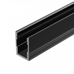 Профиль SL-MINI-8-H12-2000 BLACK 037106, Алюминиевый микропрофиль для светодиодных лент и линеек. Цвет - чёрный RAL9005 (порошковая окраска). Габаритные размеры (LхWхH): 2000x8x12 мм. Ширина площадки для ленты 5 мм. Экраны, заглушки и другие аксессуары приобретаются отдельно. Цена за 1 метр.