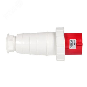 Вилка переносная 035 63А 3P+PE+N 380В IP67 ps-035-63-380