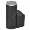 LIGHTING Светильник уличный 5107 настенный под лампу GU10 IP65 черный IEK LT-UBU0-5107-GU10-1-K02
