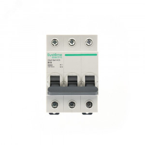 Выключатель автоматический трехполюсный (АВ) B 10А 3P 6kA 400В City9 Set C9F16310