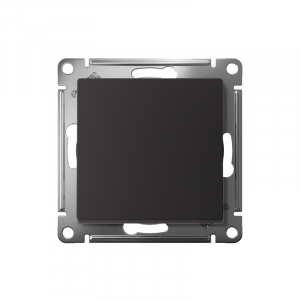 Переключатель проходной 1-кл. СП AtlasDesign 10А IP20 (сх. 6) 10AX механизм карбон SE ATN001061