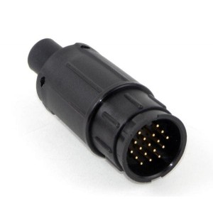 15182-7PG-326, Стандартный цилиндрический соединитель 7P PIN CBL TO CBL O.D.=.26-.30