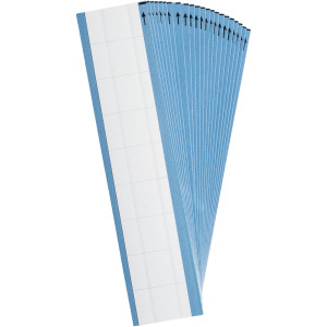 brd149354, WO-19-PK этикетки для калибровки, материал В-500, матовая виниловая ткань, цвет-белый размер 25.4х.38.1мм, 225 шт/упак.