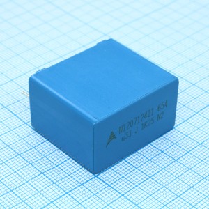 B32654A7334J000, Конденсатор металлоплёночный полипропиленовый 0.33мкФ 1250В ±5% (31.5х18х27.5мм) радиальный высокотемпературный 27.5мм 110°С автомобильного применения россыпь