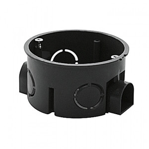 Коробка установочная приборная КМТ-010-044 со стыковочными узлами и саморезами для твердых стен (71х42) PROxima plc-kmt-010-044