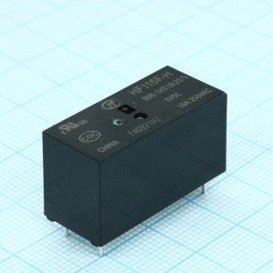 HF115F-H/009-1HS1B (257), 10 A SPDT 9 VDC PCB Mount Sealed Miniature High Power Relay