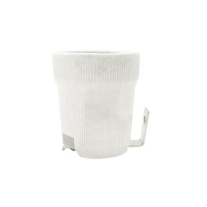 Патрон керамический E27 с держателем, Народный SQ0335-0038