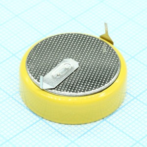 CR2477-VFY2, Li, MnO2 батарея типоразмера R24, 3В, 1Ач, приваренные выводы, -20...70 °C