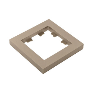 1 - местная рамка, шампань, пластик Эпика EKF UP1-FPC-01