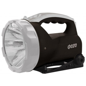 Фонарь-прожектор аккумуляторный AccuF6-L3W-bk SMD 3Вт IP20 2 режима: яркий/эконом аккум. 0.9А.ч индикатор зарядки; ремень с подставкой черн. 5027640